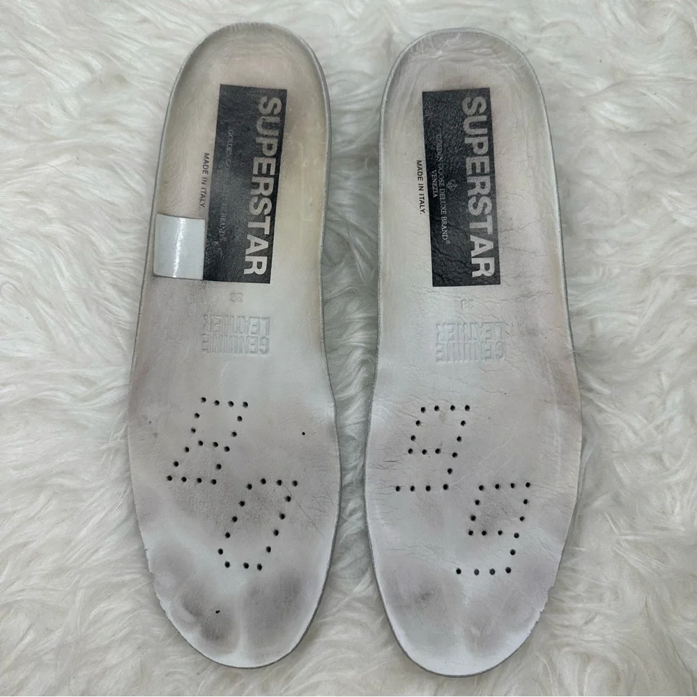 Golden Goose Superstar Sneakers Size 38 - Picture 13 of 15